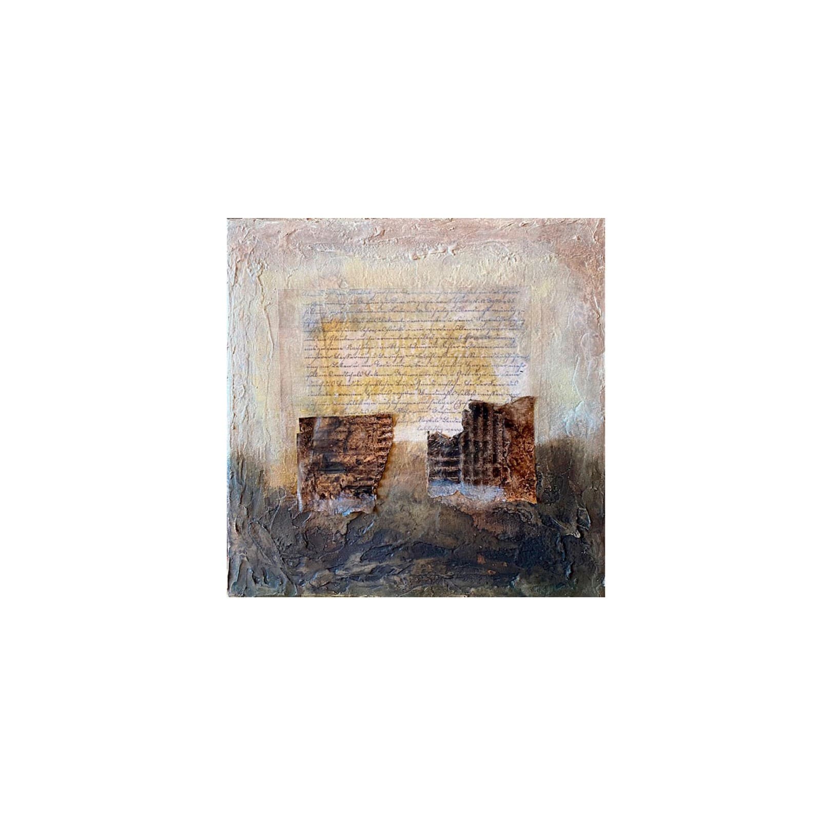 Raw painting before art mockup generation